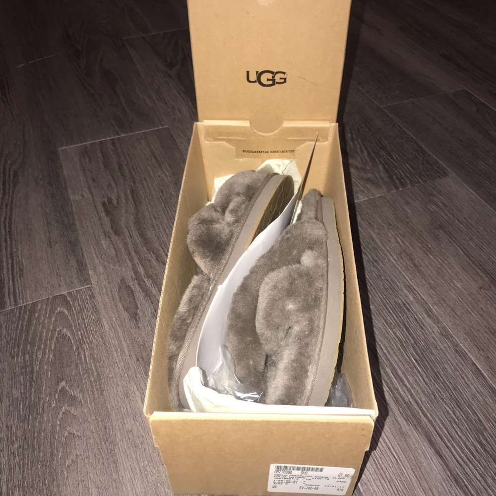 Ugg Flip-Flop Fur Slippers